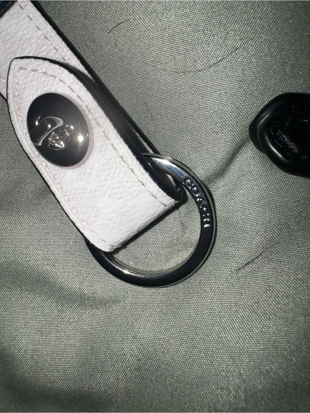 Coach Rowan signature keychain, wallet, and tiny satchel vintage all new rare!